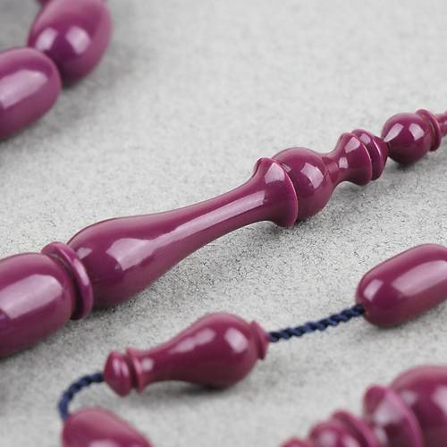 Eski Bowling Topu Obje  D�nem Usta ��i �mzal� Kaps�l Kesim 8x12mm Tesbih