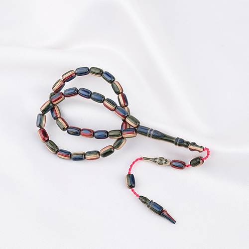 Kafur A�ac� Bilekboy Kaps�l Kesim 4.5x7.5mm Tesbih-Bej Bordo