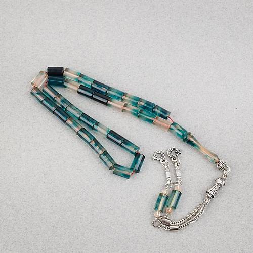 U�ak Cam� Alpaka P�sk�l Kesme Kesim 6x10.5mm Tesbih