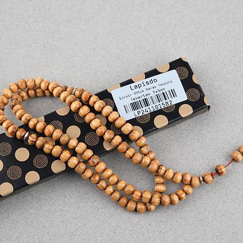 �im�ir A�ac� 99luk Tekerlek Kesim 7x5mm Namaz Tesbihi
