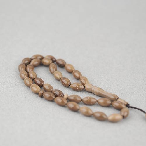 Kuka Orijinal Do�al Arpa Kesim 6x10mm Tesbih