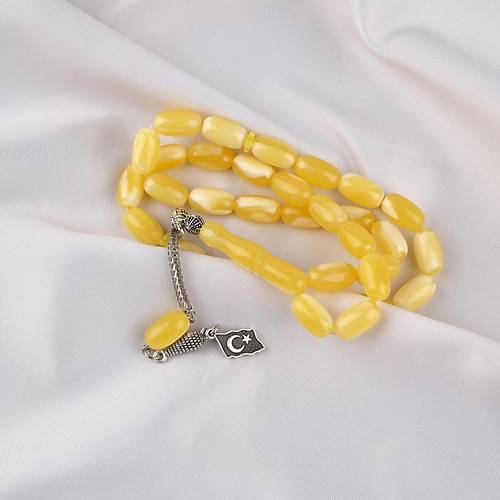 Beyrut Damla Alpaka Pskl Tombul Beyzi Kesim 8x14mm Tesbih