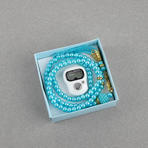 Zikirmatik Elektronik Tesbih ve 99luk Namaz Tesbih Set