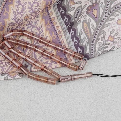 Ate� Kehribar Kesme Kesim 6x10mm Tesbih P�sk�ls�z