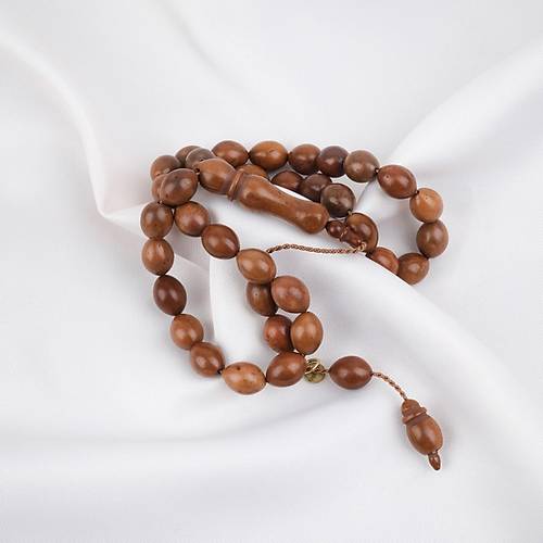 Kuka Beyzi Kesim 8x10mm Tesbih