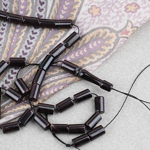 S�kma Kehribar Kesme Kesim 6x10mm Tesbih P�sk�ls�z