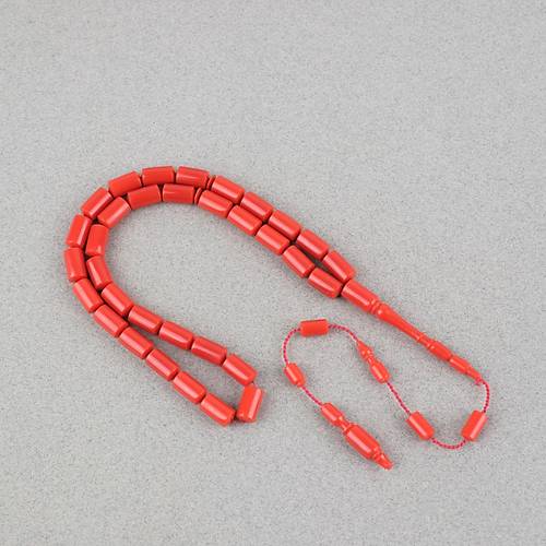 Katalin Mercan Benzetme Usta ��i Kesme Kesim 7x12mm Tesbih