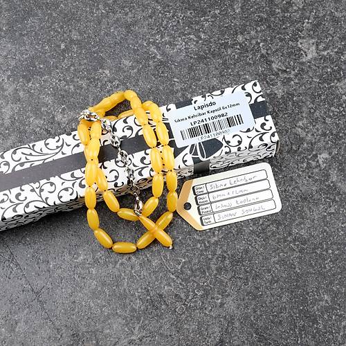 Skma Kebribar Usta i mzal Gm Kaplama Pskl Kapsl Kesim 6x12mm Tesbih