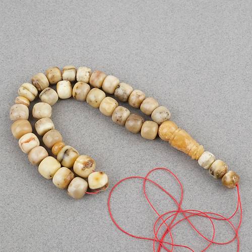 Damla Kehribar Tekerlek Kesim 11x9.5mm Tesbih