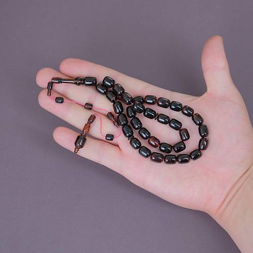 �brahim Atasever Usta ��i �mzal� Tirb��on Katalin Kaps�l Kesim 8.5x11mm Tesbih