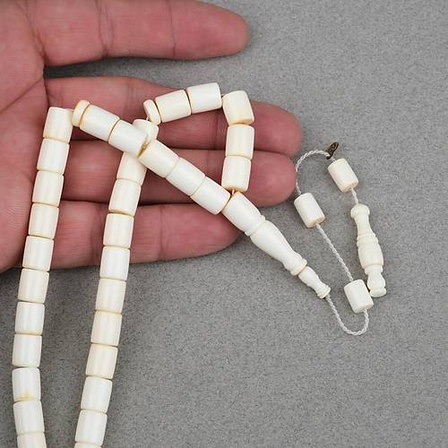 Kadim Katalin Eski Mahjong Ta�� Obje D�nem Mesut Varl� Usta ��i �mzal� Yumu�ak Kesme Kesim 8x9mm Tesbih