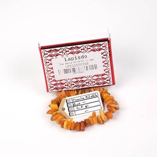 Rus Kaya Damla Kehribar Bileklik 14.5gr