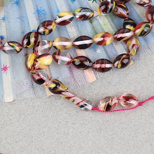 Arizona Katalin Beyzi Kesim 8x12mm Tesbih (P�sk�ls�z) - Sedefli