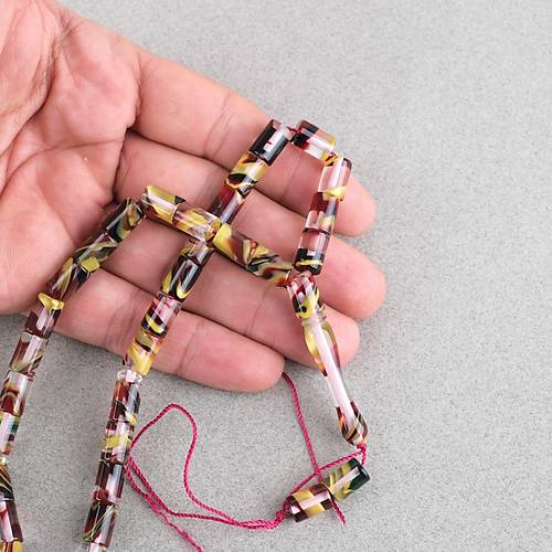 Arizona Katalin Kesme Kesim 7x10mm Tesbih (P�sk�ls�z) - Sedefli