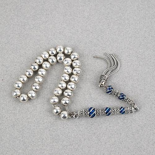 G�m�� Kaplama i�lemeli �mame K�re Kesim 7x8mm Tesbih