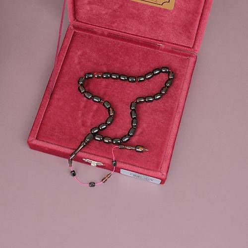 �brahim Atasever Usta ��i �mzal� Tirb��on Katalin Kaps�l Kesim 8.5x11mm Tesbih