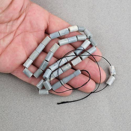 S�kma Kehribar Kesme Kesim 6x10mm Tesbih P�sk�ls�z