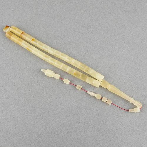 Rus Tek Kaya Damla Usta i Kesme Kesim 11x12mm Tesbih