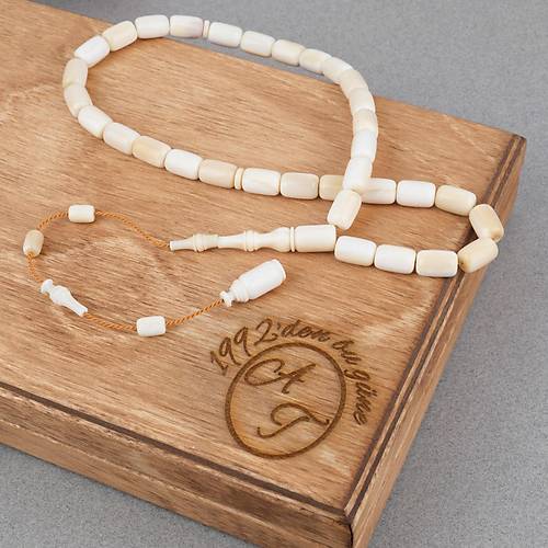 Balina Di�i Usta ��i Kaps�l Kesim 7.7x11.6mm Tesbih