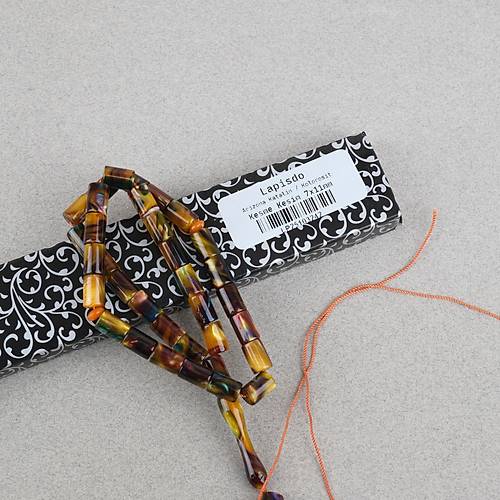 Arizona Katalin Kesme Kesim 7x10mm Tesbih (P�sk�ls�z) - Sedefli