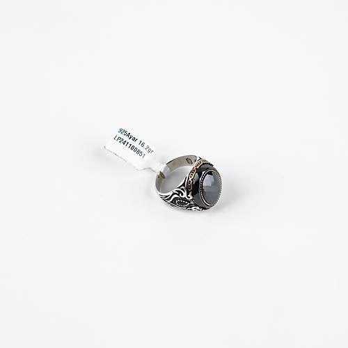 Zirkon 925Ayar Gm Erkek Yzk