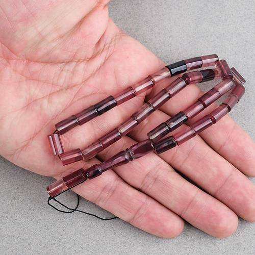 S�kma Kehribar Kesme Kesim 6x10mm Tesbih P�sk�ls�z