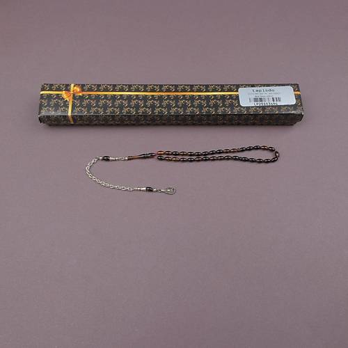 S�kma Kehribar Bilek Boy Beyzi Kesim 4x6mm Sallama Tesbih