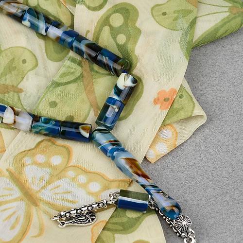 Arizona Katalin Alpaka P�sk�l Kesme Kesim 7x11mm Tesbih
