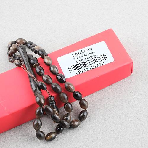 Bufalo Boynuzu Arpa Kesim 6x10mm Tesbih