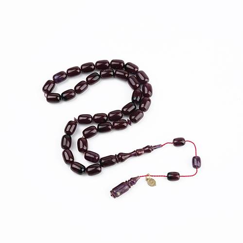 Kadim Katalin Eski Obje Usta i mzal Kapsl Kesim 8x12mm Tesbih -Vine r