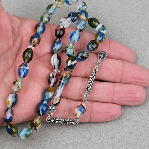 Arizona Katalin Alpaka P�sk�l Beyzi Kesim 8x12mm Tesbih