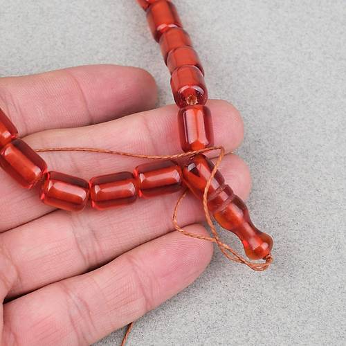 Ate� Kehribar Kaps�l Kesim 9x12mm - �effaf Karamel P�sk�ls�z