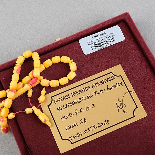 Bilardo Topu Obje Usta ��i Katalin Usta ��i Kaps�l Kesim 7x10mm Tesbih