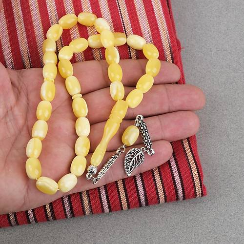 Beyrut Damla Alpaka P�sk�l Kaps�l Kesim 8x12mm Tesbih