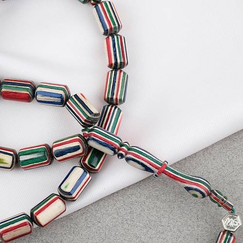 Kafur A�ac� Kaps�l Kesim 8x12.5mm Lapisdo �mzal� Tesbih