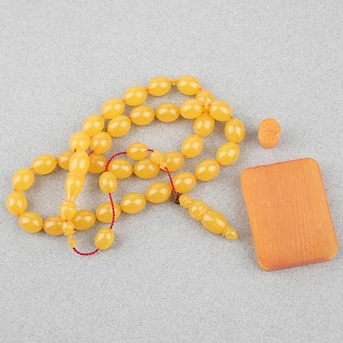 Katalin Usta ��i �mzal� Beyzi Kesim 10x13mm Tesbih