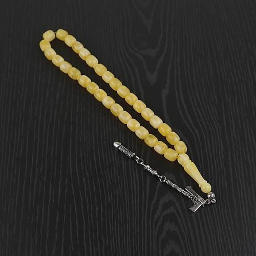Beyrut Damla Alpaka P�sk�l F��� Kesim 10x11mm Tesbih