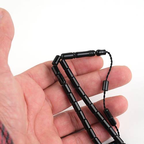 Erzurum Oltu Yumu�ak Kesme Kesim Bilek Boy 5x8mm Tesbih