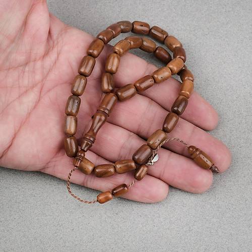 Kuka Ger�ek Do�al Lapisdo �mzal� Kaps�l Kesim 7x11.5mm Tesbih