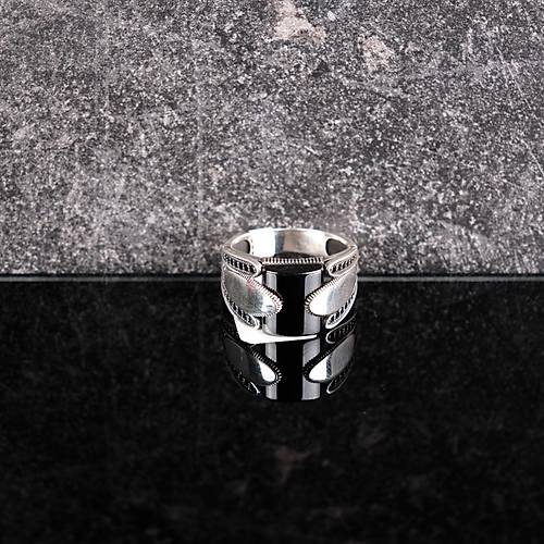 Onix Mikro Zirkon 925Ayar Gm Erkek Yzk
