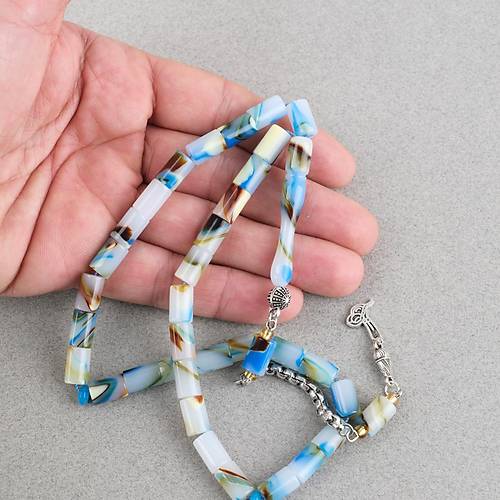 Arizona Katalin Alpaka P�sk�ll� Kesme Kesim 7x11mm Tesbih