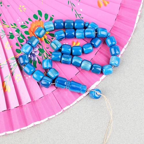 Katalin Kanayan Ba�a Tekerlek Kesim 12x12mm Tesbih - P�sk�ls�z