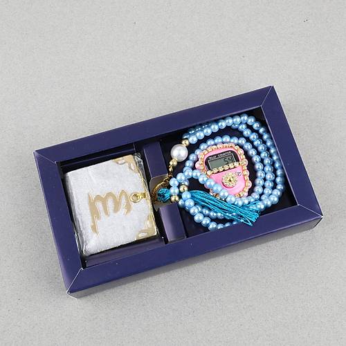 Zikirmatik Elektronik Tesbih Kuran ve 99luk Namaz Tesbihi 3l� Set