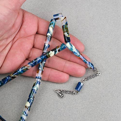 Arizona Katalin Alpaka P�sk�l Kesme Kesim 7x11mm Tesbih