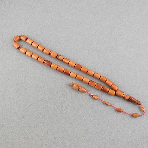 Gergedan A�ac� Usta ��i �mzal� De�i�en �mameli Kaps�l Kesim 9x12mm Tesbih