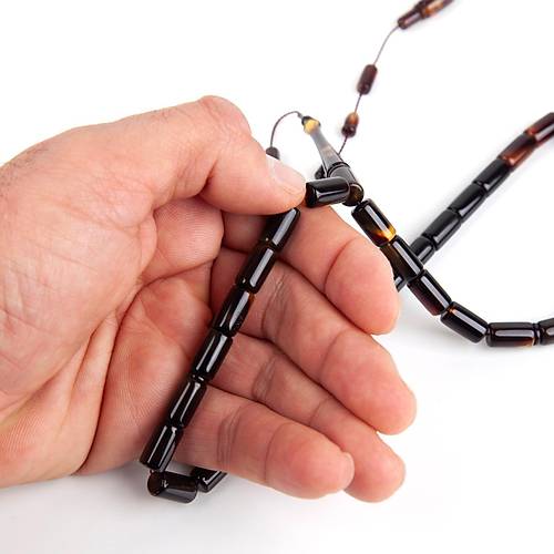 Kaplumbaa Kabuu iirme Yumuak Kesme Kesim 7x12mm Tesbih