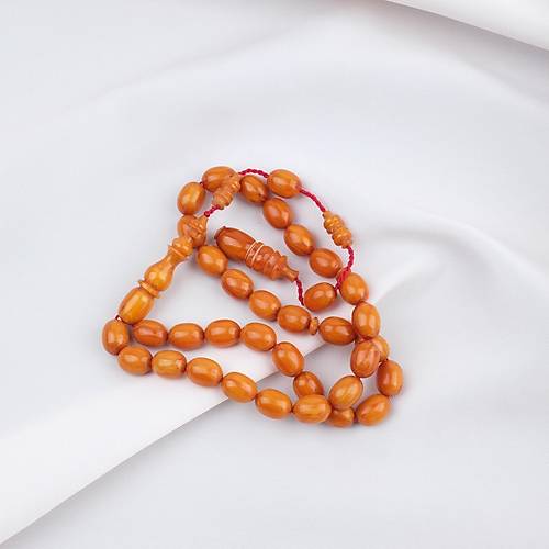 Katalin ubuk Dinlenmi Usta i Sikkeli Beyzi Kesim 8x11mm Tesbih -Hareli Kays