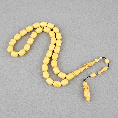 Kadim Katalin Eski Mahjong Ta�� Obje D�nem Usta ��i �mzal� Kaps�l kesim 8.5x11.5mm Tesbih