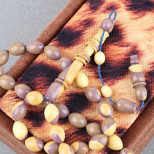 Eski Bowling Topu Obje  D�nem Usta ��i Kaps�l Kesim 7.5x11mm Tesbih