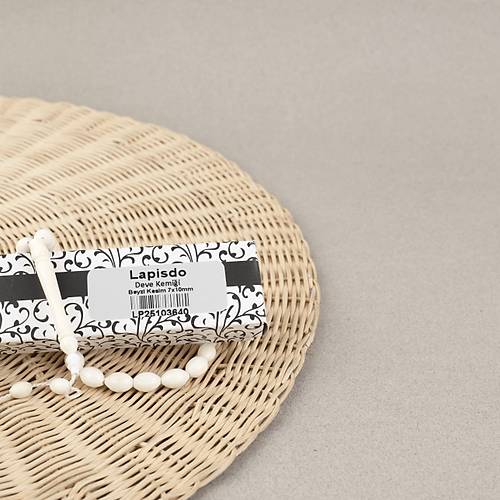 Deve Kemi�i Beyzi Kesim 7x10mm Tesbih